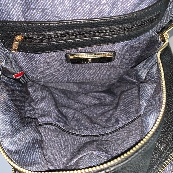 URBAN Expressions Rose Embroidered Vegan Leather Backpack - Picture 8 of 10